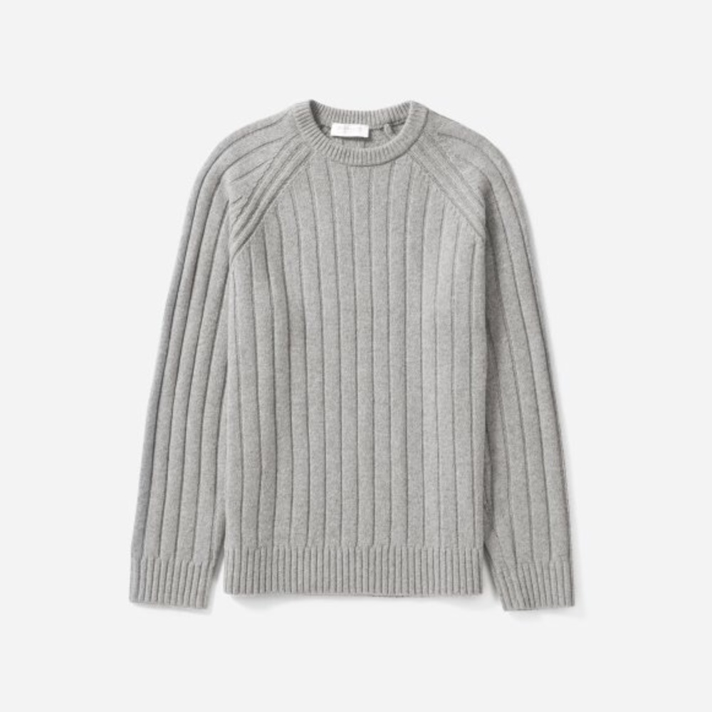 Everlane Cashmere Rib Sweater (Men’s)